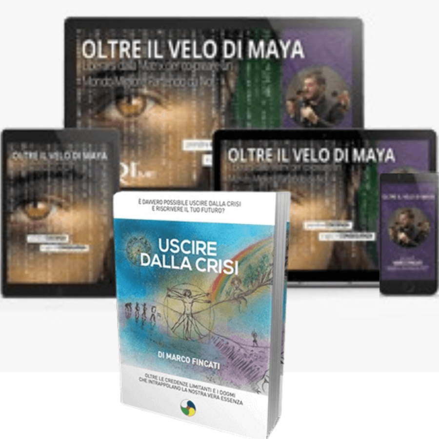 Libro Uscire dalla Crisi +Corso Oltre il Velo di Maya
